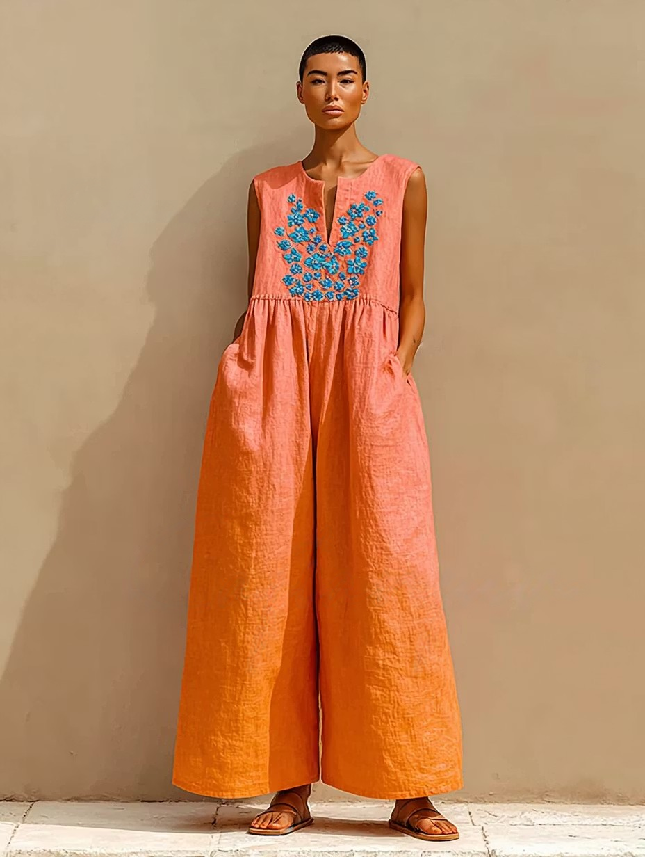 Women's Soft Casual Fashion Jumpsuit