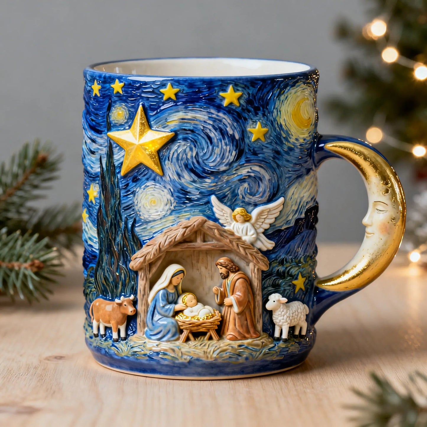 Starry Night Mug — Hold Van Gogh’s Masterpiece in Your Hands