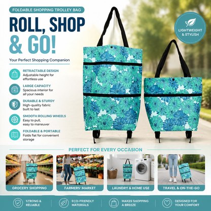 🔥Foldable 2-in-1 Shopping Bag