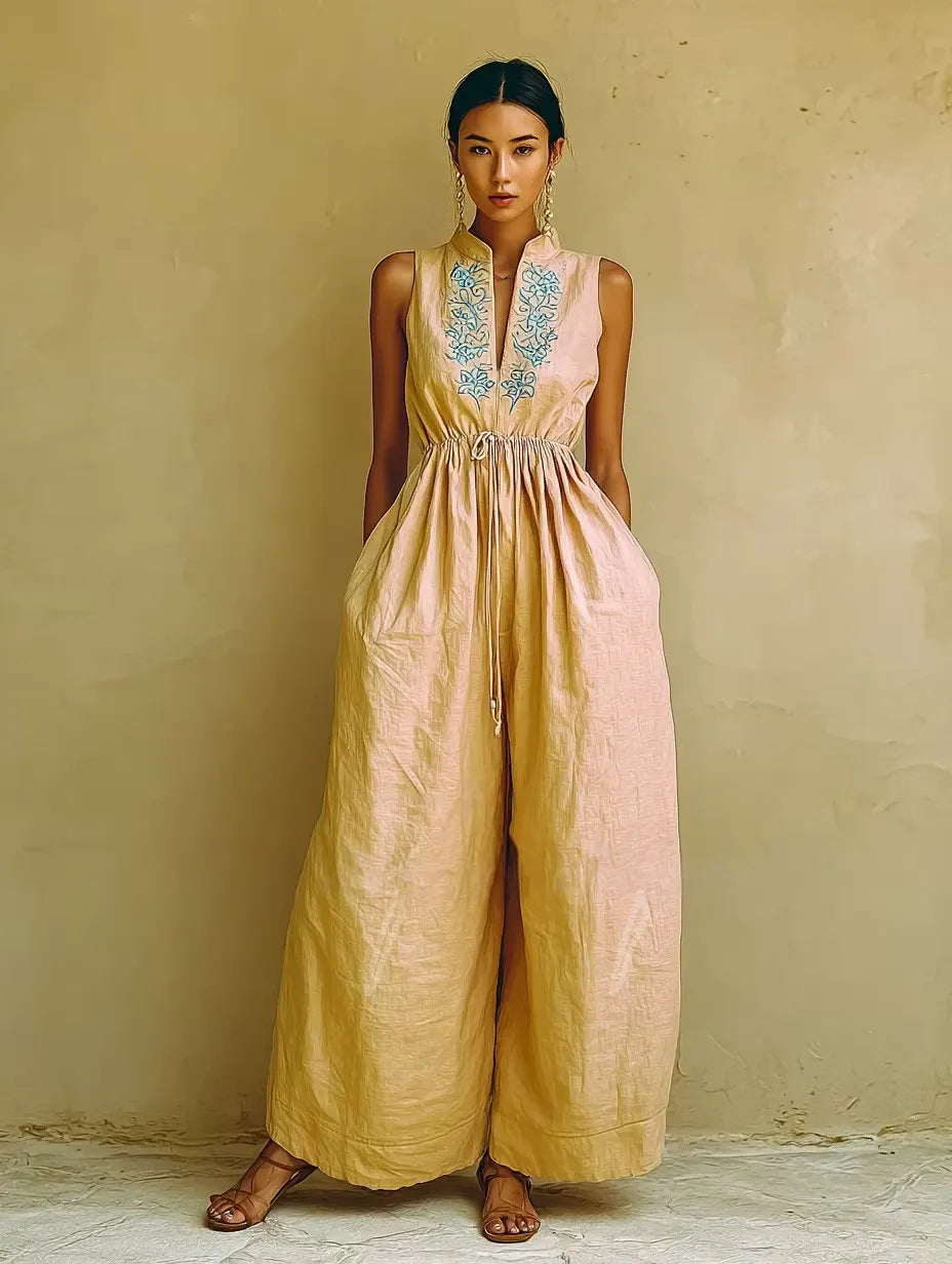 Women's Soft Casual Fashion Jumpsuit