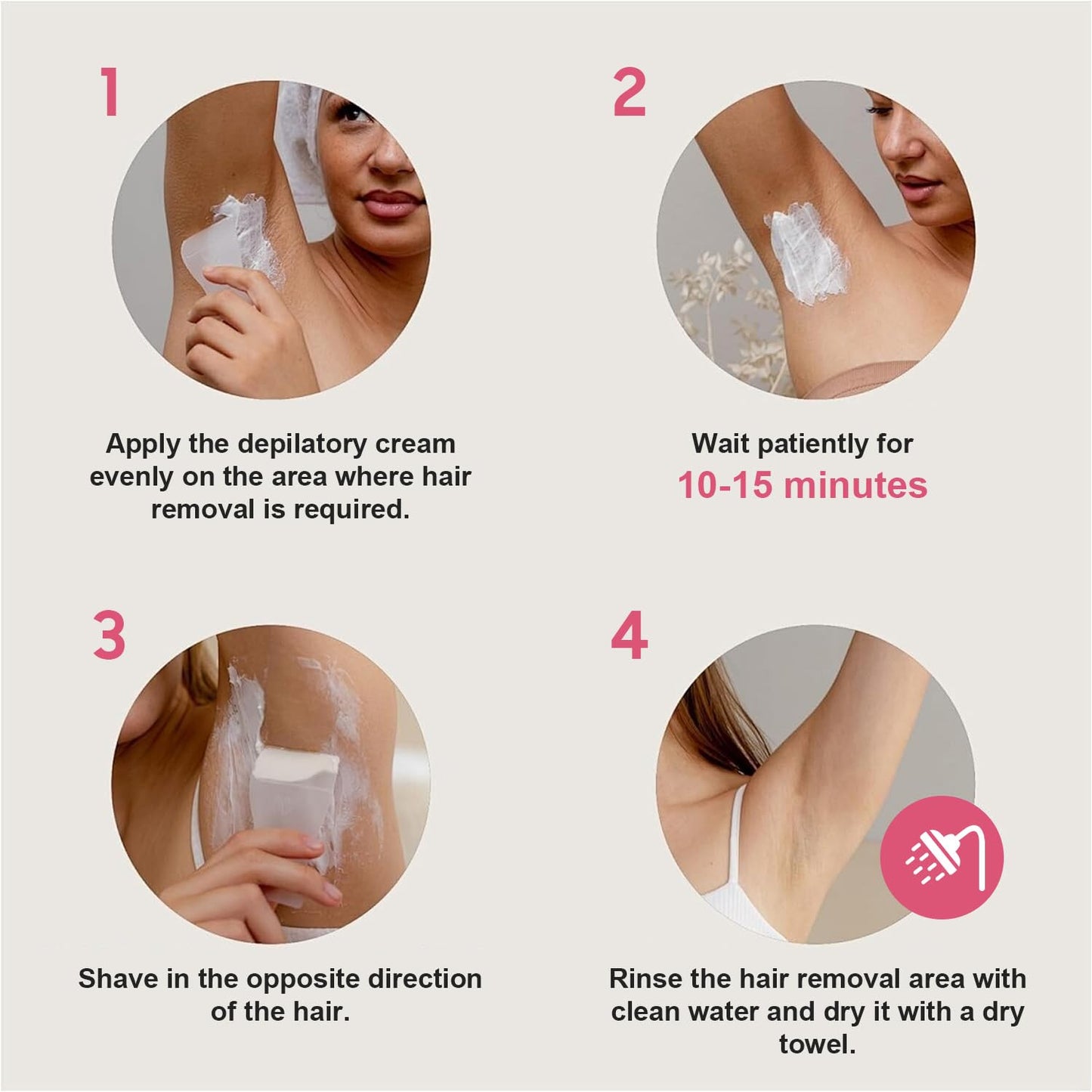 Mresio™  Purely Natural Pain-Free Hair Removal Cream|Hair-Free Skin in Just 10 Minutes — No Razor Needed