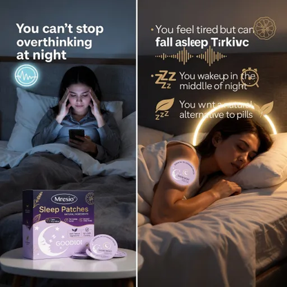 Mresio™ Sleep Patches — Fall Asleep in Minutes, Without Pills