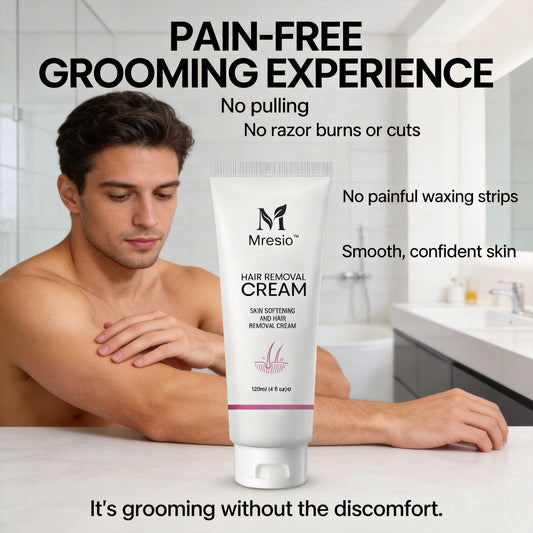 Purely Natural Pain-Free Hair Removal Cream|Hair-Free Skin in Just 10 Minutes — No Razor Needed