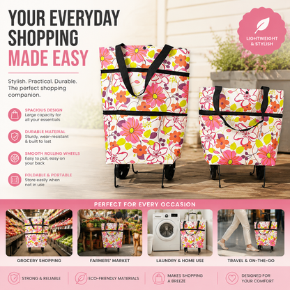 🔥Foldable 2-in-1 Shopping Bag