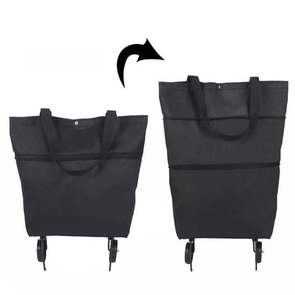 🔥Foldable 2-in-1 Shopping Bag