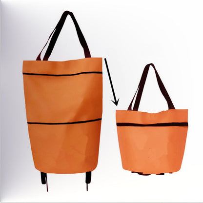 🔥Foldable 2-in-1 Shopping Bag