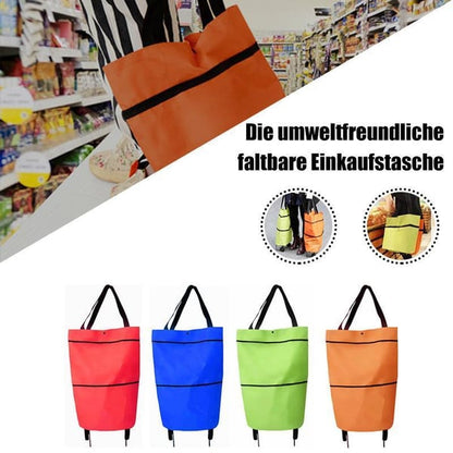 🔥Foldable 2-in-1 Shopping Bag