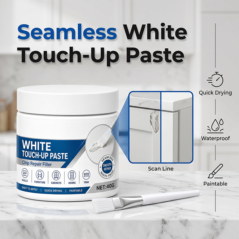 ⚡White Furniture Touch-Up Paste with Brush