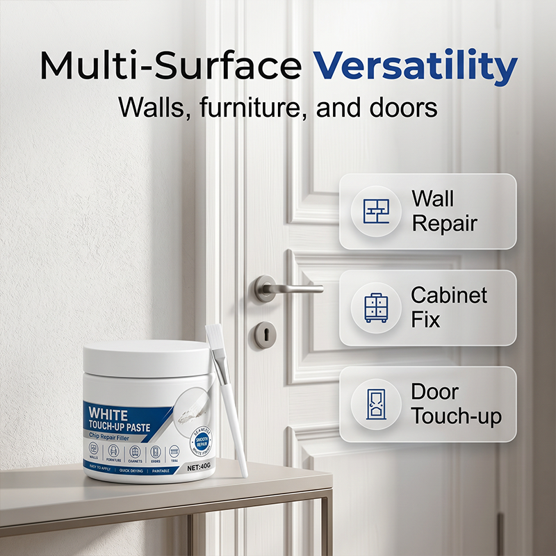 ⚡White Furniture Touch-Up Paste with Brush