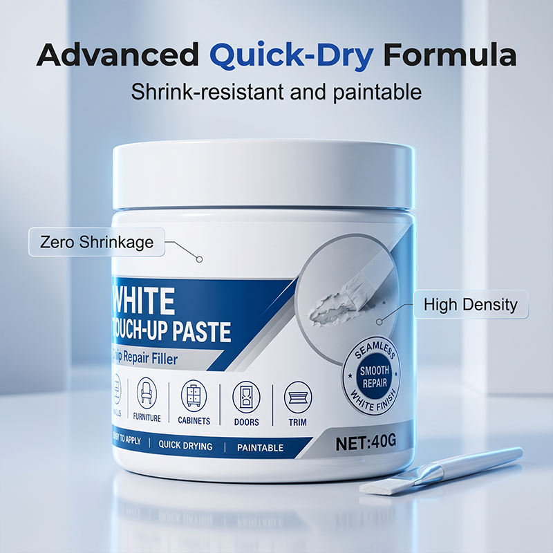 ⚡White Furniture Touch-Up Paste with Brush