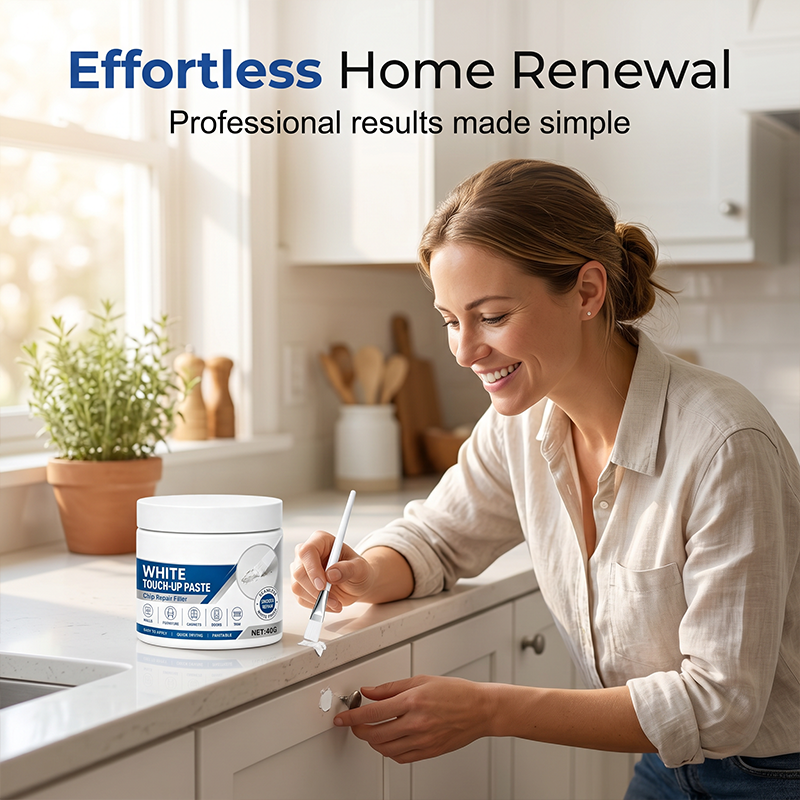 ⚡White Furniture Touch-Up Paste with Brush